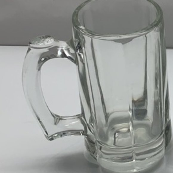 Libbey glass beer Stein mug with thumb grip - Picture 3 of 5